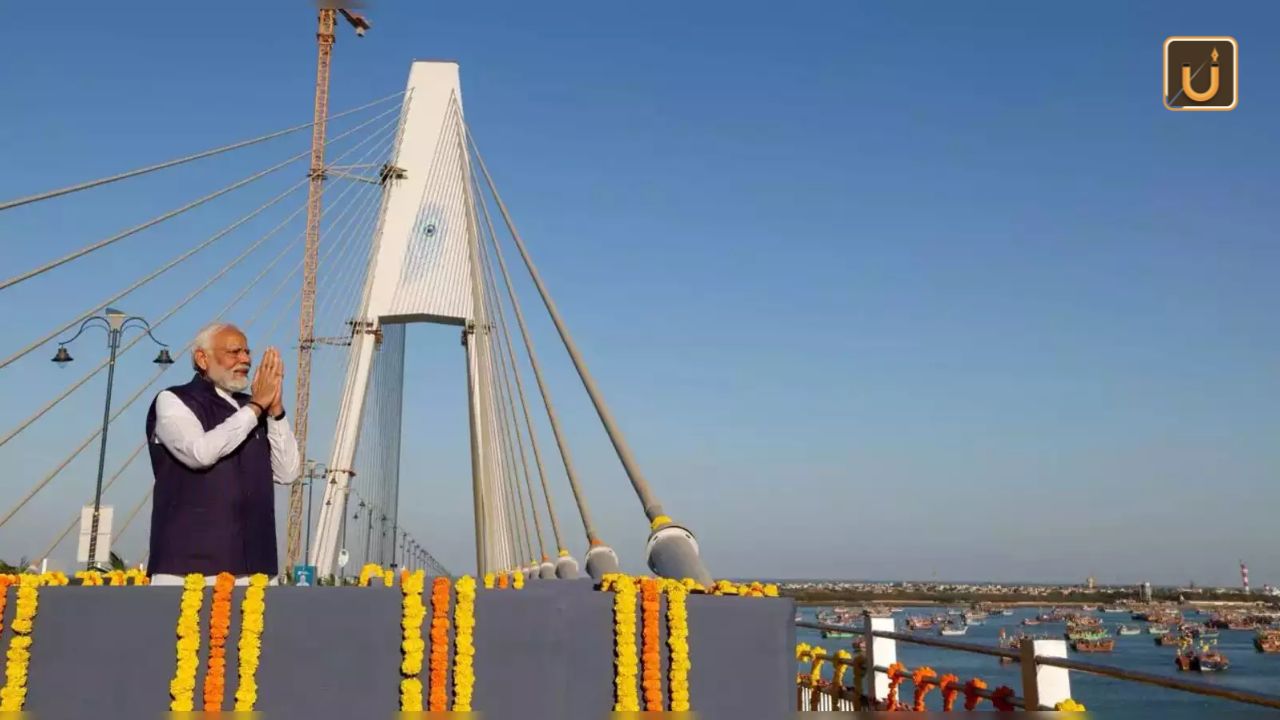 Usthadian Academy / PM Narendra Modi Inaugurates India’s Longest Cable-Stayed Bridge, Sudarshan Setu